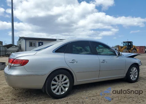 2009 Hyundai Azera Gls z USA, uszkodzony, nr VIN KMHFC46D69A356510